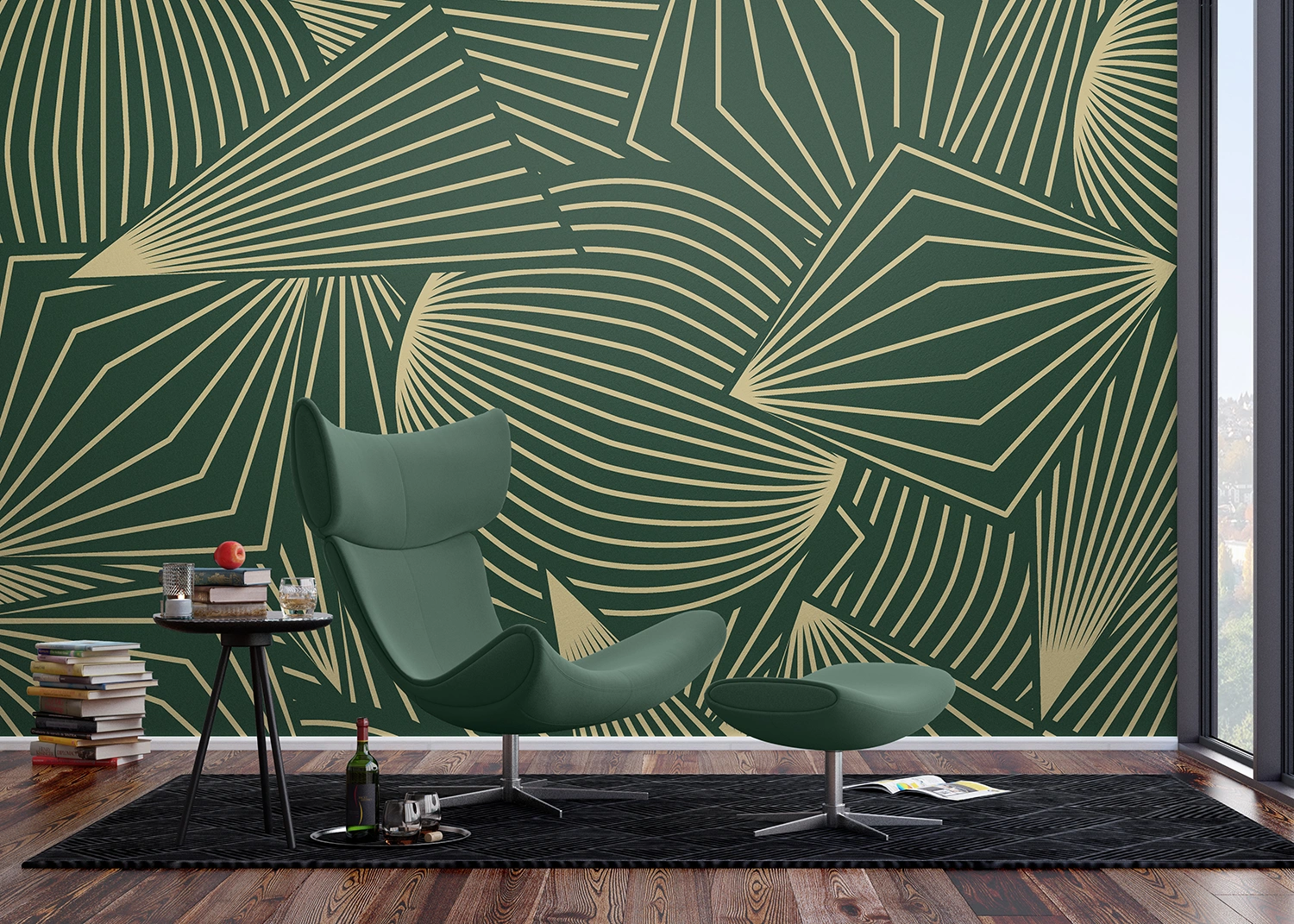 FT5P_352007_INTERIOR_3 Wall Mural Golden Figures, 375 x 270 cm, FT5P 352007