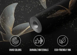 Wall Mural Golden Cranes, 375 x 270 cm, FT5P 352011 - Obrázek 5