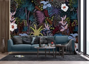 Wall Mural Tropical Sketch, 375 x 270 cm, FT5P 352035