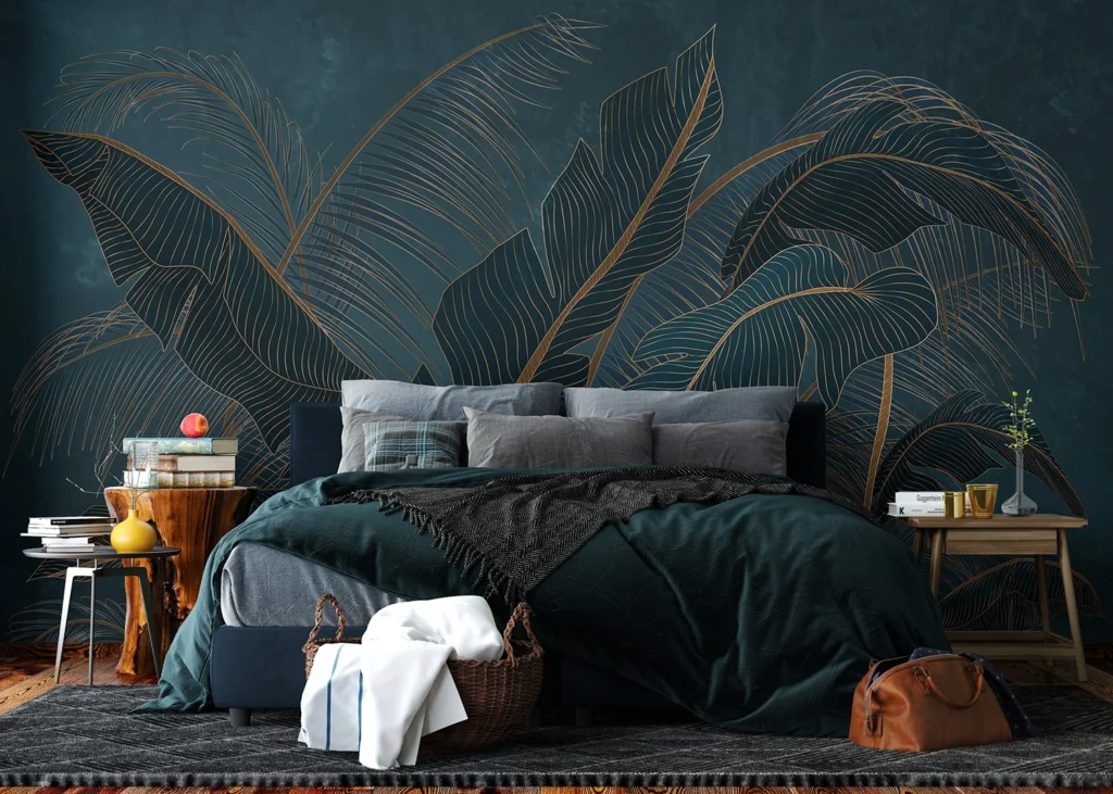 Wall Mural Exotics Palm Leaves, 375 x 270 cm, FT5P 352073