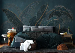 Wall Mural Exotics Palm Leaves, 375 x 270 cm, FT5P 352073