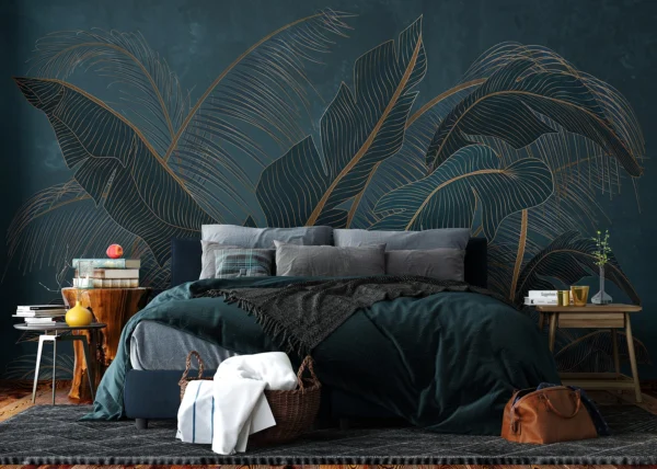 Wall Mural Exotics Palm Leaves, 375 x 270 cm, FT5P 352073