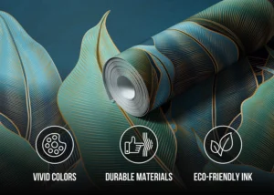 Wall Mural Golden Palms, 375 x 270 cm, FT5P 352089 - Obrázek 5