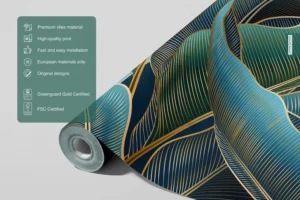 Wall Mural Golden Palms, 375 x 270 cm, FT5P 352089 - Obrázek 6