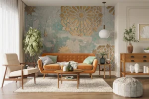 Fototapeta Starožitný Vzor | Vliesová fototapeta na zed' | 375 x 270 cm | FT5P 352149