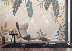Wall Mural Abstract Illustration | Premium Non-Woven Wallpaper | 375 x 270 cm | FT5P352153 - Image 3