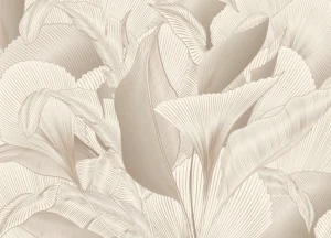 Wall Mural Subtle Leaf Tapestry, Premium Non-woven Wallpaper, 375 x 270 cm, FT5P 352165 - Image 2