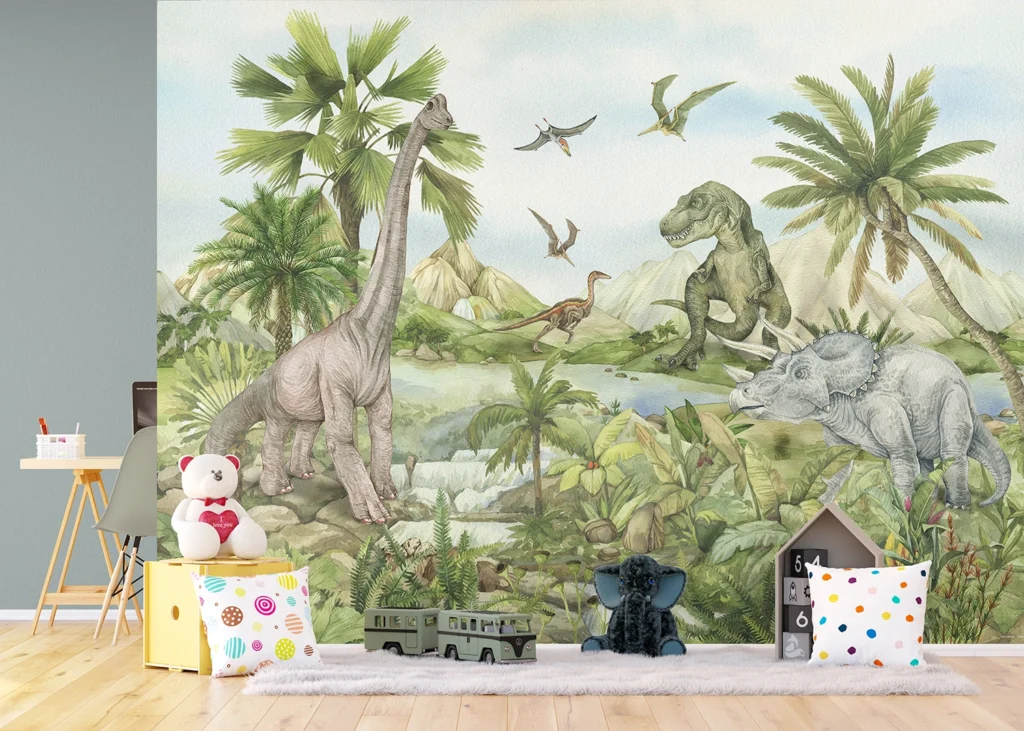 Wall Mural Dino World, 375 x 270 cm, FT5P 352179