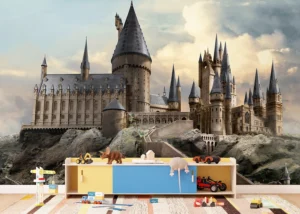 Wall Mural Harry Potter Hogwarts View, Premium Non-woven Wallpaper, 375 x 270 cm, FTD5P 352185 - Image 4