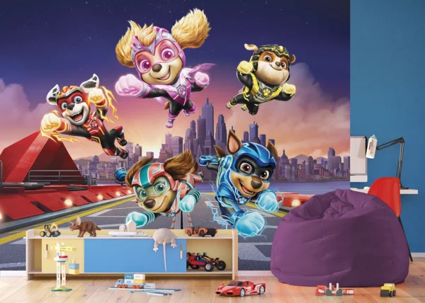 Wall Mural Paw Patrol Movie Rescue Flight, 375 x 270 cm, FT5P 352193