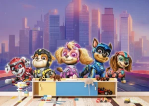 Dětská fototapeta Tlapková Patrola ve Velkofilmu | Vliesová fototapeta na zed' | 375 x 270 cm | FTD5P 352195 - Obrázek 3