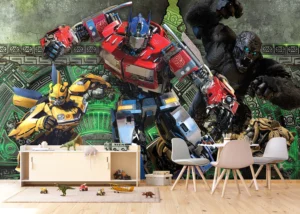 Dětská fototapeta Transformers Vzhůru do Boje | Vliesová fototapeta na zed' | 375 x 270 cm | FTD5P 352203 - Obrázek 3