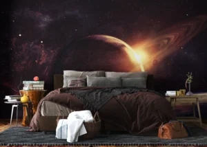 Fototapeta Planeta ve Vesmíru | Vliesová fototapeta na zed' | 375 x 270 cm | FT5P 352209 - Obrázek 5