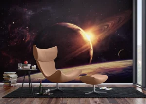 Fototapeta Planeta ve Vesmíru | Vliesová fototapeta na zed' | 375 x 270 cm | FT5P 352209
