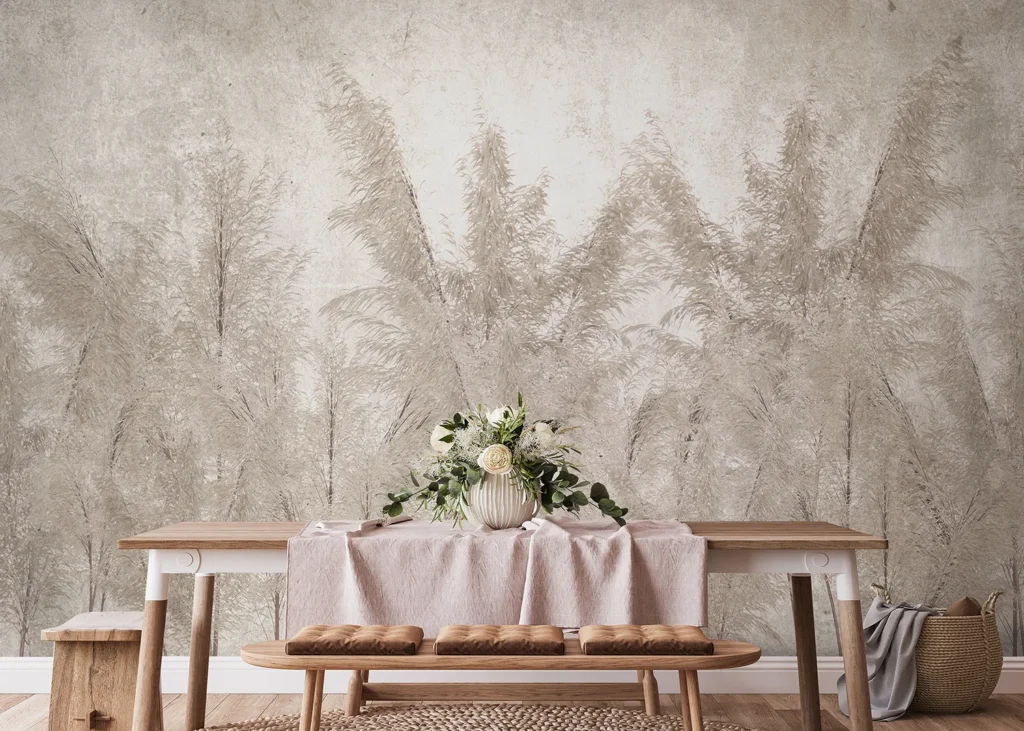 Wall Mural Dim Pampas, 375 x 270 cm, FT5P 352239