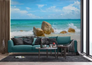 Wall Mural Sandy Beach, 375 x 270 cm, FT5P 352245 - Obrázek 3