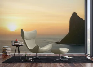 Wall Mural Sunset Cliff, 375 x 270 cm, FT5P 352253