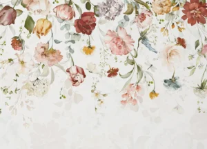Wall Mural Painterly Garden, Premium Non-woven Wallpaper, 375 x 270 cm, FT5P 352287 - Image 2