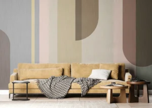 Wall Mural Pastel Composition, Premium Non-woven Wallpaper, 375 x 270 cm, FT5P 352313 - Image 3