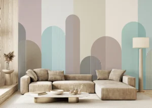 Wall Mural Vivid Composition, Premium Non-woven Wallpaper, 375 x 270 cm, FT5P 352317 - Image 3