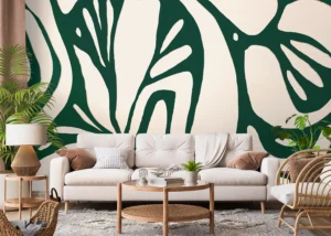 Wall Mural Foliage Expression, Premium Non-woven Wallpaper, 375 x 270 cm, FT5P 352339