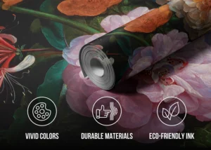 Fototapeta Rozkvetlá Malba | Vliesová fototapeta na zed' | 375 x 270 cm | FT5P 352379 - Obrázek 4