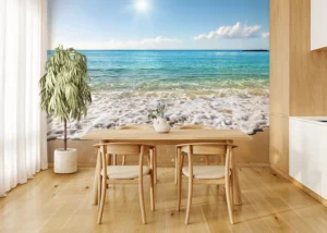 Wall Mural Sea, Premium Non-woven Wallpaper, 375 x 270 cm, FT5P 352381