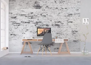 Wall Mural Brick Wall, Premium Non-woven Wallpaper, 375 x 270 cm, FT5P 352385