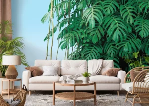 Fototapeta Monstera | Vliesová fototapeta na zed' | 375 x 270 cm | FT5P 352389 - Obrázek 3