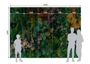 Wall Mural Sunset Bloom, Premium Non-woven Wallpaper, 375 x 270 cm, FT5P 352415 - Image 6