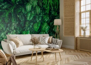 Fototapeta Smaragdová Džungle | Vliesová fototapeta na zed' | 375 x 270 cm | FT5P 352421 - Obrázek 3