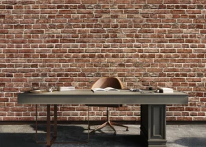 Wall Mural Midland Bricks, Premium Non-woven Wallpaper, 375 x 270 cm, FT5P 352427
