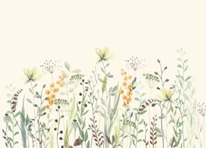 Wall Mural Soft Botanics, Premium Non-woven Wallpaper, 375 x 270 cm, FT5P 352479 - Image 2