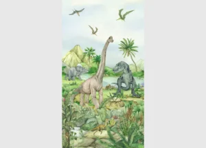 Dětská vliesová fototapeta na zed' Dino | 150 x 270 cm | FTD2P 5603 - Obrázek 2