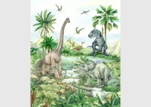 Wall Mural Dino, 225 x 270 cm, FTD3P 5157 - Obrázek 2