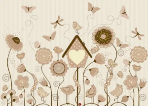 Wall Mural Sunlit Garden, Premium Non-woven Wallpaper, 375 x 270 cm, FTD5P 352083 - Image 2