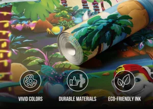 Wall Mural Paw Patrol Jungle Pups, Premium Non-woven Wallpaper, 375 x 270 cm, FTD5P 352197 - Image 5