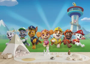 Wall Mural Paw Patrol Brave Team, Premium Non-woven Wallpaper, 375 x 270 cm, FTD5P 352199 - Image 3