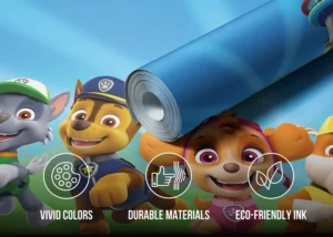 Wall Mural Paw Patrol Brave Team, Premium Non-woven Wallpaper, 375 x 270 cm, FTD5P 352199 - Image 5