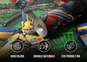 Dětská fototapeta Transformers Vzhůru do Boje | Vliesová fototapeta na zed' | 375 x 270 cm | FTD5P 352203 - Obrázek 5