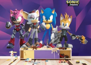 Dětská fototapeta Sonic | Vliesová fototapeta na zed' | 375 x 270 cm | FTD5P 352205 - Obrázek 3