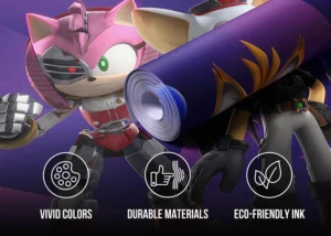 Dětská fototapeta Sonic | Vliesová fototapeta na zed' | 375 x 270 cm | FTD5P 352205 - Obrázek 5