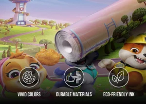 Wall Mural Paw Patrol Pups on the Flower Field, Premium Non-woven Wallpaper, 375 x 270 cm, FTD5P 352283 - Image 5