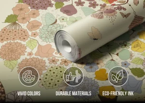 Dětská fototapeta Květinový Strom | Vliesová fototapeta na zed' | 375 x 270 cm | FTD5P 352397 - Obrázek 4