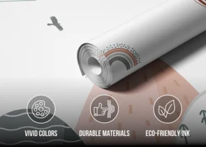 Wall Mural Pastel Mountain Journey | Premium Non-Woven Wallpaper | 375 x 270 cm | FTD5P352399 - Image 5