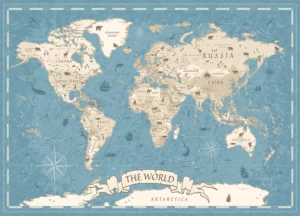 Fototapeta Naše planeta zvířat | Prémiová vliesová tapeta | 375 × 270 cm | FTD5P 352457 - Obrázek 2