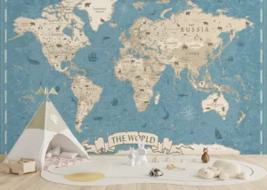 Fototapeta Naše planeta zvířat | Prémiová vliesová tapeta | 375 × 270 cm | FTD5P 352457 - Obrázek 3