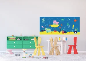 Wall Mural Peppa Pig Classic, 170 x 75 cm, FTDNH 5519 - Obrázek 4
