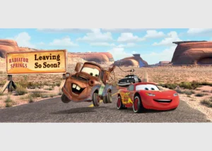 Fototapeta na zed' Disney Auta Kaňon | 202 x 90 cm | FTDNH 5356