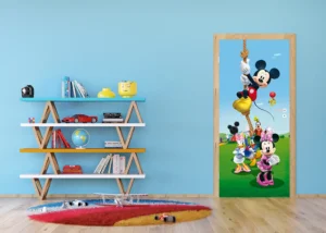Fototapeta na zed' Disney Mickey Mouse na laně | 90 x 202 cm | FTDNV 5458 - Obrázek 2